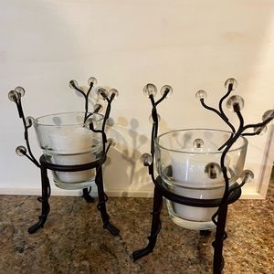 Set of Tea Light candle holders